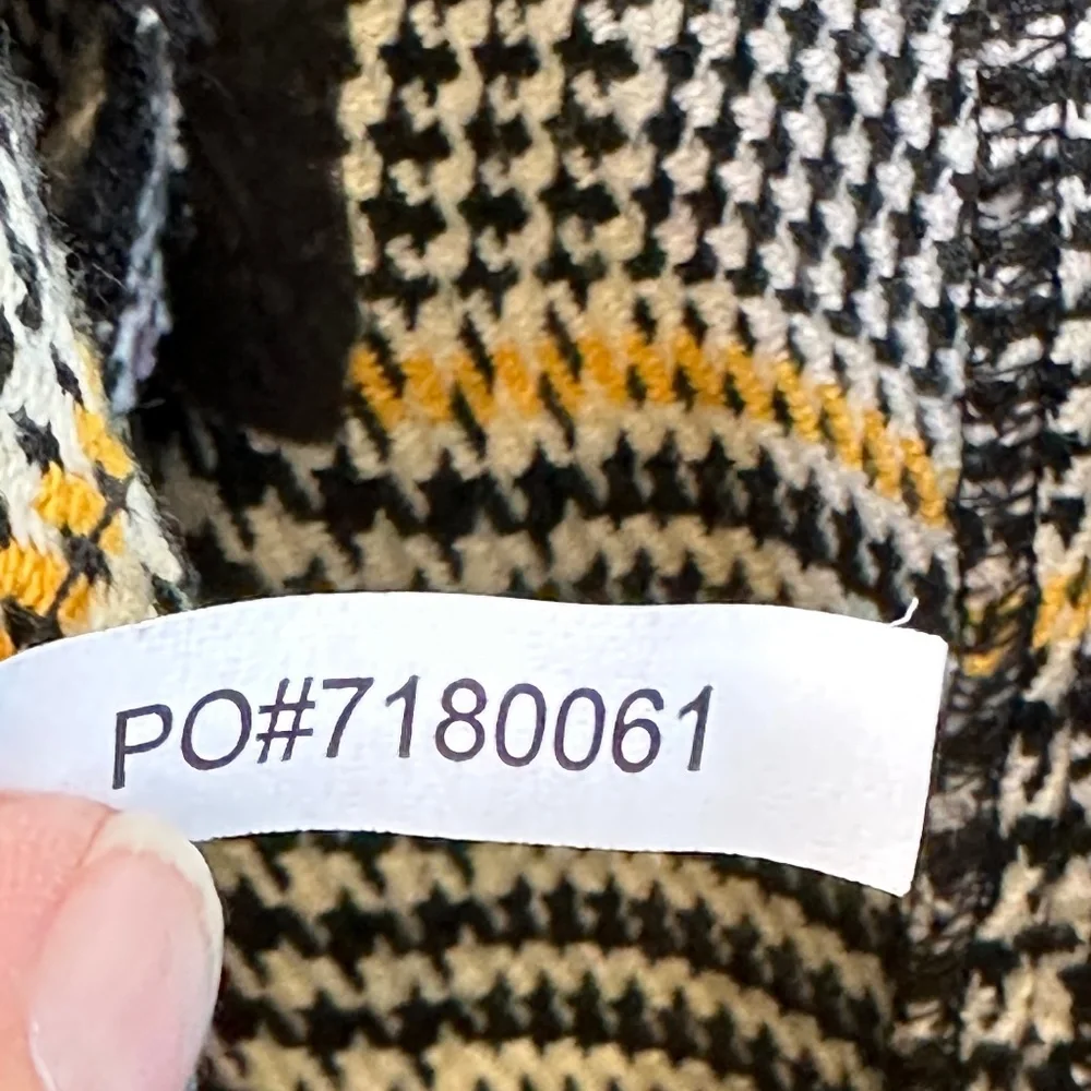 BP | Glen Check Plaid Retro Vibes Dark Academia Slacks Classic Trousers Pants - Picture 13 of 13